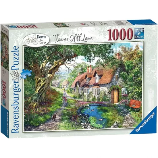 Puzzle casuta pe deal 1000 piese Puzzle casuta pe deal 1000 piese