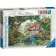 Puzzle casuta pe deal 1000 piese Puzzle casuta pe deal 1000 piese
