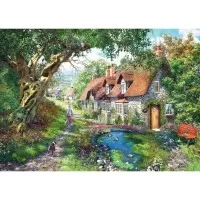 Puzzle casuta pe deal 1000 piese