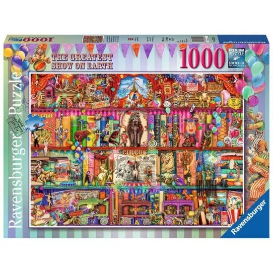 Puzzle Ravensburger 1000 piese - Cel mai mare spectacol Puzzle Ravensburger 1000 piese - Cel mai mare spectacol