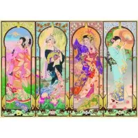 Puzzle cele 4 anotimpuri 1000 piese Ravensburger