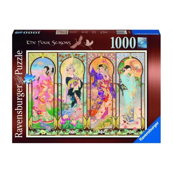 Puzzle cele 4 anotimpuri 1000 piese Ravensburger Puzzle cele 4 anotimpuri 1000 piese Ravensburger