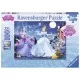 Puzzle Cenusareasa 100 piese glitter Ravensburger Puzzle Cenusareasa 100 piese glitter Ravensburger