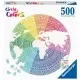 Puzzle cerc Mandala Ravensburger 500 piese Puzzle cerc Mandala Ravensburger 500 piese