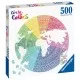 Puzzle cerc Mandala Ravensburger 500 piese Puzzle cerc Mandala Ravensburger 500 piese