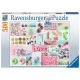 Puzzle colaj dulciuri 500 piese Puzzle colaj dulciuri 500 piese