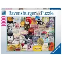 Puzzle colectia etichete de vin 1000 piese