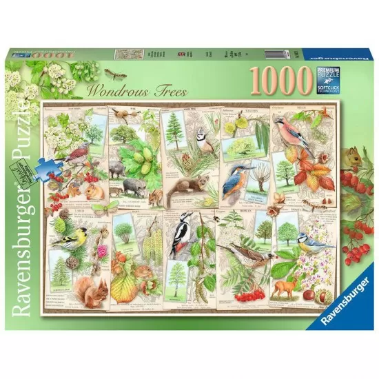 Puzzle copaci magnifici 1000 piese Puzzle copaci magnifici 1000 piese