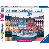 Puzzle Copenhaga Danemarca 1000 piese
