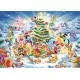 Puzzle Craciunul in familia Disney 1000 piese Puzzle Craciunul in familia Disney 1000 piese