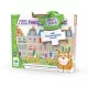 Puzzle creeaza-ti propriul cartier 60 piese Puzzle creeaza-ti propriul cartier 60 piese