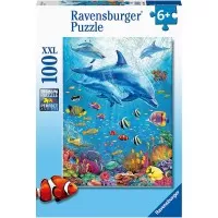 Puzzle delfini si pesti 100 piese