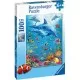 Puzzle delfini si pesti 100 piese Puzzle delfini si pesti 100 piese