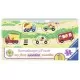 Puzzle din lemn cu vehicule - 5 piese Puzzle din lemn cu vehicule - 5 piese