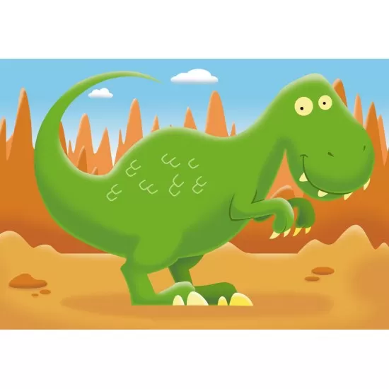 Puzzle Dinozauri - 2/3/4/5 piese Puzzle Dinozauri - 2/3/4/5 piese