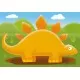 Puzzle Dinozauri - 2/3/4/5 piese Puzzle Dinozauri - 2/3/4/5 piese