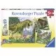 Puzzle Dinozauri - 3x49 piese Puzzle Dinozauri - 3x49 piese