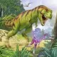 Puzzle Dinozauri - 3x49 piese Puzzle Dinozauri - 3x49 piese