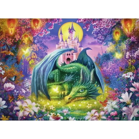 Puzzle Dragon Mistic 300 piese Puzzle Dragon Mistic 300 piese