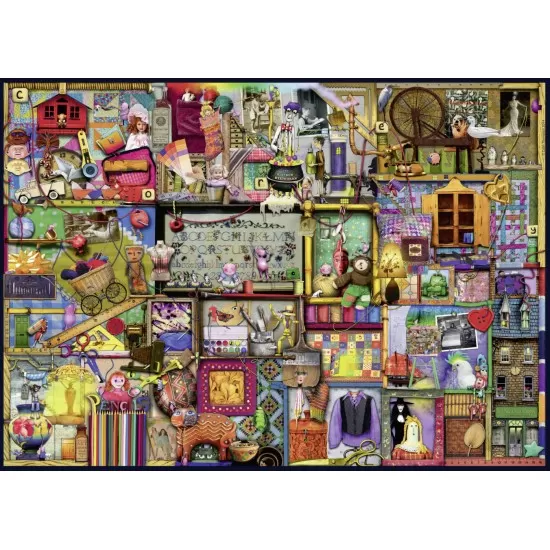 Puzzle Dulap Jucarii - 1000 piese Puzzle Dulap Jucarii - 1000 piese