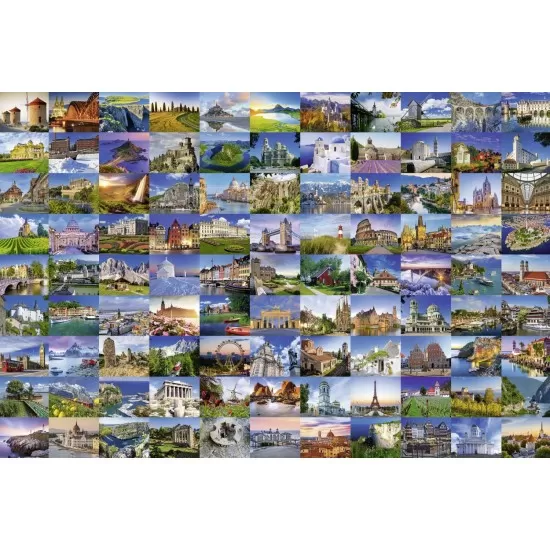 Puzzle Europa 99 locuri 3000 piese Ravensburger Puzzle Europa 99 locuri 3000 piese Ravensburger