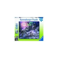 Puzzle familie de lupi 150 piese