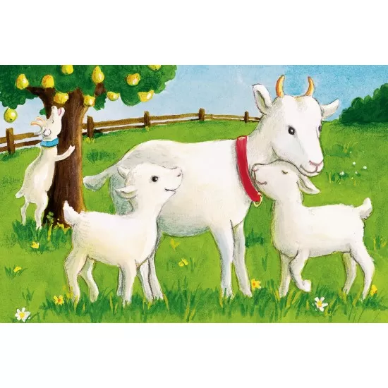 Puzzle Ferma mea - 6 piese Puzzle Ferma mea - 6 piese