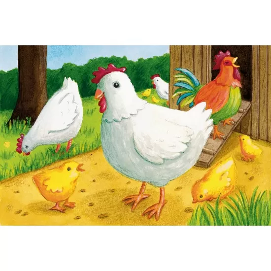 Puzzle Ferma mea - 6 piese Puzzle Ferma mea - 6 piese
