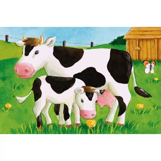 Puzzle Ferma mea - 6 piese Puzzle Ferma mea - 6 piese