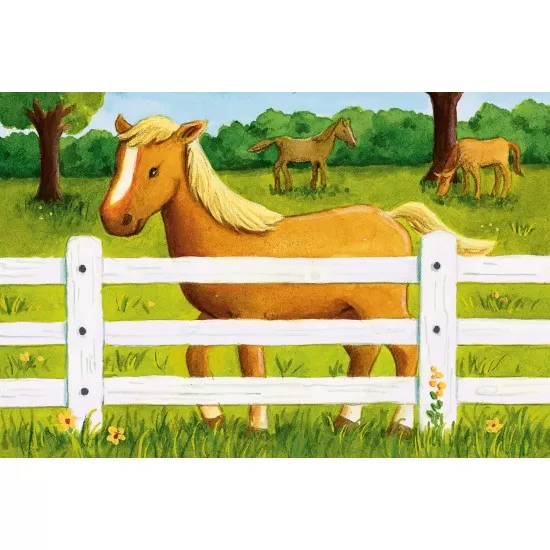 Puzzle Ferma mea - 6 piese Puzzle Ferma mea - 6 piese