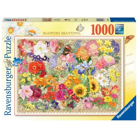 Puzzle flori Ravensburger 1000 piese Puzzle flori Ravensburger 1000 piese