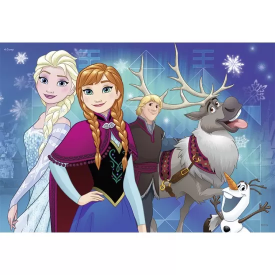 Puzzle Frozen 2x24 piese Puzzle Frozen 2x24 piese