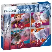 Puzzle Frozen II 12/16/20/24 piese