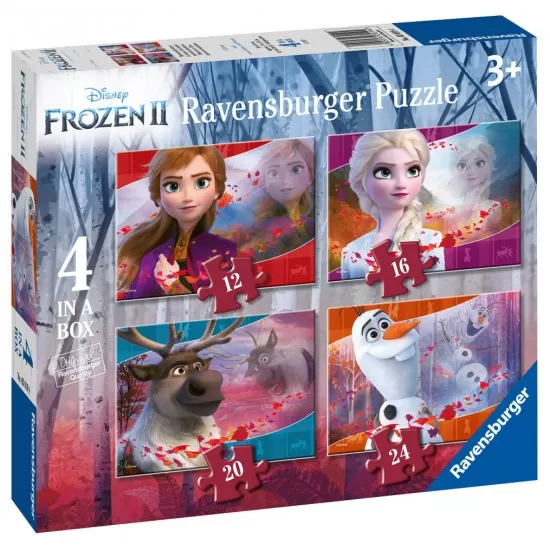 Puzzle Frozen II 12/16/20/24 piese Puzzle Frozen II 12/16/20/24 piese
