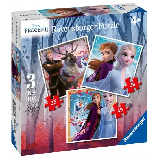 Puzzle Frozen II 25/36/49 piese Puzzle Frozen II 25/36/49 piese
