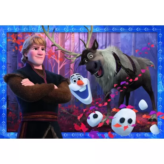 Puzzle Frozen II 2x24 piese Puzzle Frozen II 2x24 piese