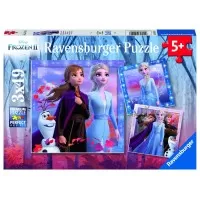 Puzzle Frozen II 3x49 piese