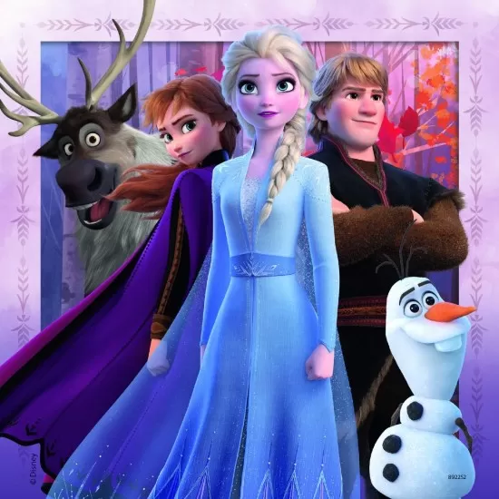 Puzzle Frozen II 3x49 piese Puzzle Frozen II 3x49 piese