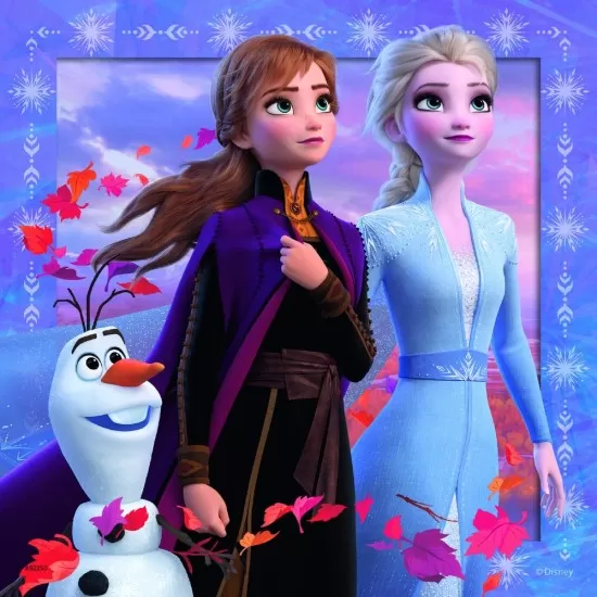 Puzzle Frozen II 3x49 piese Puzzle Frozen II 3x49 piese