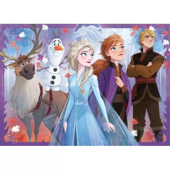 Puzzle Frozen II 60 piese Puzzle Frozen II 60 piese