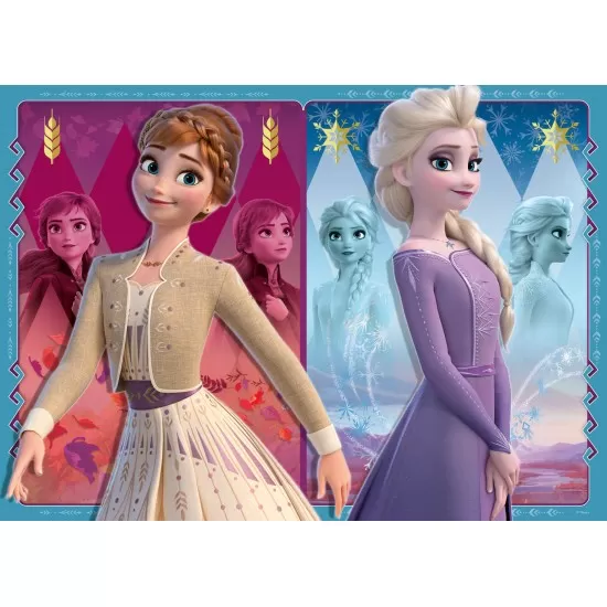 Puzzle Frozen II Elsa si Anna 60 piese Puzzle Frozen II Elsa si Anna 60 piese