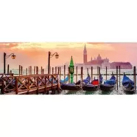 Puzzle gondole in Venetia 1000 piese Ravensburger