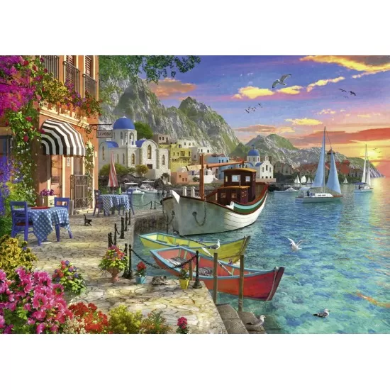 Puzzle Grecia 1000 piese Ravensburger Puzzle Grecia 1000 piese Ravensburger