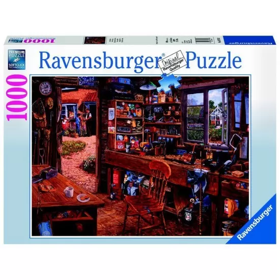 Puzzle Ravensburger Hambarul bunicului - 1000 piese Puzzle Ravensburger Hambarul bunicului - 1000 piese
