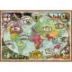 Puzzle harta lumii 1000 piese Ravensburger Puzzle harta lumii 1000 piese Ravensburger