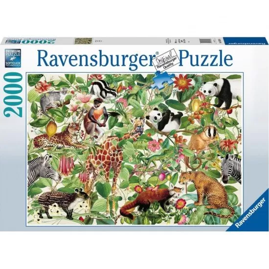 Puzzle harta lumii 2000 piese Ravensburger Puzzle harta lumii 2000 piese Ravensburger