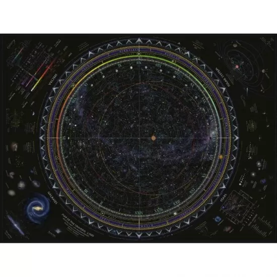 Puzzle Harta universului 1500 piese Puzzle Harta universului 1500 piese