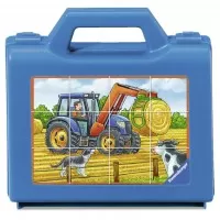 Puzzle in cutie Utilaje 12 piese