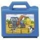 Puzzle in cutie Utilaje 12 piese Puzzle in cutie Utilaje 12 piese