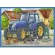 Puzzle in cutie Utilaje 12 piese Puzzle in cutie Utilaje 12 piese